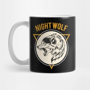 night wolf Mug